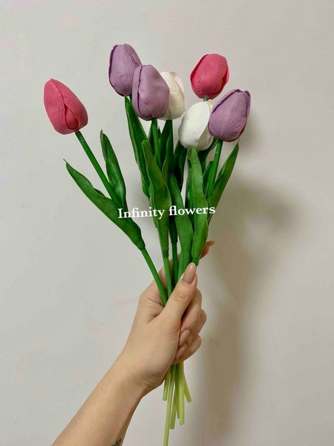 Стебель для тюльпана двухцветный